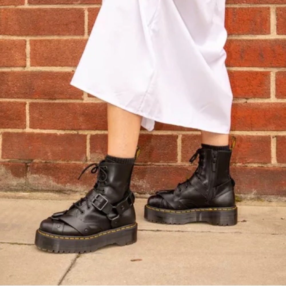 Dr Marten Jadon Harness Boots